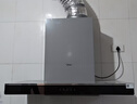 美的（Midea）抽吸排油烟机顶吸欧式 22大吸力 家用厨房油烟机排烟罩 自动清洗 烟灶套装 T36+Q325（天然气） 实拍图