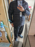 京东京造【air+零压排骨羽绒】轻薄羽绒服男外套冬90鸭绒立领 曜石黑L 实拍图