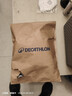 迪卡侬（DECATHLON）凉感t恤内搭半拉链速干修身长袖男训练服运动速干衣健身跑步上衣 卡其色（保暖速干） M 实拍图