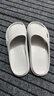 佳途旅行便携拖鞋可家用待客酒店防滑拖鞋洗澡一次性拖鞋灰色40-41 实拍图