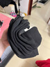 袜子女秋冬季中筒加厚毛巾袜保暖长筒冬天毛圈袜月子袜 【黑色】-3双 均码 实拍图