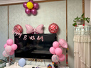 多美忆生日场景布置女孩生日气球儿童道具氛围装饰快乐桌飘装扮粉色套餐 实拍图