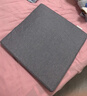 宫薰棉麻冬季坐垫透气防滑屁垫学生办公电脑汽车座椅子垫-40*40灰色 实拍图