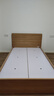 全友家居 北欧原木风板式床1.2x2米次卧学生单人床简约现代家用木板床 实拍图