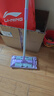 妙洁 夹布平板拖把家用一拖净 办公室木地板干湿两用旋转拖布吸水墩布 夹布平拖 实拍图