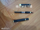 永生钢笔四件套练字硬笔可换墨囊吸墨水美工成人办公书写专用 磨砂黑 单钢笔1.0mm弯尖+吸墨器 实拍图