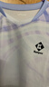 薰风（KUMPOO）羽毛球服赛事系列简约百搭速干透气熏风专业比赛球服 KW-4107 男款浅紫 S 实拍图
