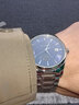 罗西尼（ROSSINI）手表男国表自动机械表男士手表时尚商务防水腕表新年礼物送男友 蓝盘钢带机械男表816725W05B 实拍图