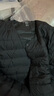 优衣库男女装高级轻型羽绒便携式茄克夹克外套排骨羽绒服478275 478275/09黑色 XL 实拍图