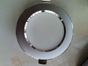 欧普照明（OPPLE）LED筒灯嵌入式孔灯吊顶灯超薄客厅亮银全铝 3瓦白光开孔7-8.5cm 实拍图