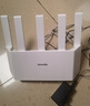 Tenda腾达路由器【千兆WiFi6+穿墙王】无线AX3000信号增强家用放大器Mesh限时补贴金榜一名云霄白立式 实拍图