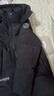 波司登（BOSIDENG）25新款羽绒服男女同款运动系列中长款宽松加厚学生面包服外套 黑色|8056 卡码拍大 L 170/92A 体重约120-130斤 实拍图