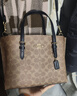 蔻驰（COACH）【品牌直供】女士MOLLIE中号手提托特包CV965新年礼物 实拍图