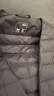 京东京造【零压排骨羽绒】轻薄羽绒服男外套冬季防钻绒马甲背心 曜石黑M 实拍图