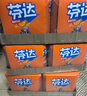 可口可乐（Coca-Cola）芬达Fanta 橙味汽水摩登罐碳酸饮料330ml*24罐 包装随机发 实拍图