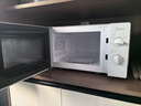 美的（Midea）【给老家送年货东哥同款】快捷微波炉 家用小型 360°转盘加热 旋钮操控 易洁内胆（M1-L213B） 实拍图