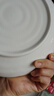 几物森林 餐具套装盘子家用牛排盘西餐盘套装菜盘子饺子盘 8英寸深4只装 实拍图