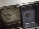 荣事达（Royalstar）水槽大单槽厨房手工304不锈钢多功能压纹洗菜盆一体盆台下盆E5 实拍图