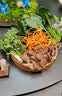 亿嘉（IJARL） 藤编水果盘油炸盘客厅干果盘零食盘户外馒头筐托盘藤编果盘 大号 实拍图