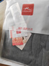 浪莎秋裤男单件纯棉薄款羊毛抑菌护膝男士棉毛裤保暖线裤衬裤深灰 XXL 实拍图