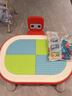 布鲁可积木桌 儿童早教桌学习桌（豪华版）桌椅套装 玩具礼物  实拍图