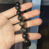 石玥珠宝精品10mm彩虹眼黑曜石手串本命年转运珠水晶手链男女士款礼物 实拍图