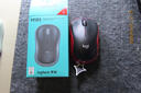 罗技（Logitech）M185鼠标 无线鼠标 办公鼠标 对称鼠标 黑色红边 带无线2.4G接收器 实拍图