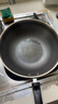 炊大皇 炒锅 304不锈钢炒菜锅煎锅 平底不粘炒锅32cm 可立可视盖不挑灶 实拍图