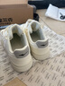 鸿星尔克板鞋男秋冬季新款滑板鞋经典天和复古休闲鞋男轻便运动鞋子男 微晶白 41 实拍图