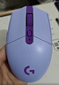 罗技（G）G304 LIGHTSPEED无线鼠标 游戏鼠标 轻质便携 鼠标宏 绝地求生FPS英雄联盟吃鸡 生日礼物 紫色 实拍图