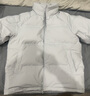 京东京造羽绒服男女情侣同款真鸭绒冬季保暖外套面包服加厚短款 纯净灰 M 实拍图