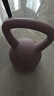 Keep软胶壶铃【4-12kg】家用健身提壶哑铃男士女士练手臂练臀 粉色4KG 实拍图