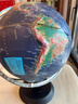 得力（deli）30cm万向木底超高浮雕3D立体AR地球仪 办公摆件智能早教初高中学习用品男孩女孩儿童开学生日礼物 实拍图