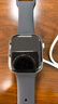Apple/苹果 Watch S11 智能手表GPS款46毫米深空灰色铝金属表壳黑色运动型表带S/M MEVN4CH/B 实拍图