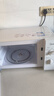 美的（Midea）【给老家送年货东哥同款】快捷微波炉 家用小型 360°转盘加热 旋钮操控 易洁内胆（M1-L213B） 实拍图