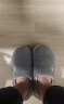 京东京造【厚底防滑】棉拖鞋男秋冬拖鞋室内居家毛拖保暖全包深灰色42-43 实拍图