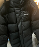 阿迪达斯（adidas）长款羽绒服男女同款鸭绒连帽保暖防风防钻绒潮流外套 M码 实拍图