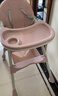 嘻优米宝宝餐椅婴儿餐椅6个月以上防侧翻可折叠可水洗便携学坐儿童餐椅 晨雾绿【一键折叠】【靠背可躺】 实拍图
