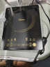 美的（Midea）电磁炉电陶炉家用 2200W大功率新型电磁灶火锅炉 一体面板炒菜烹饪一套带锅配锅 WH2202S 实拍图