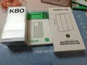 毕亚兹【磨砂亲肤】适用 红米k80手机壳 K80保护套 全包防摔保护超轻薄散热裸机手感液态软壳 JK771黑 实拍图