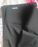 SIINSIIN【专享】喇叭裤女加绒24年鲨鱼裤黑色微喇瑜伽裤 【中暖小个子款】显瘦黑 （8℃-15℃） S (80-100斤) 实拍图