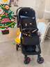 宝宝好Y8婴儿推车双向推行婴儿车高景观可坐可躺折叠0-3岁轻便车手推车 Y8鎏金黑-双向推行+拉杆+礼包 实拍图