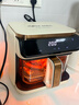 APIXINTL安本素空气炸锅家用 6L大容量免翻面 蒸汽嫩炸全景可视化全玻璃炸篮一体机 APIX-AFDA12 实拍图