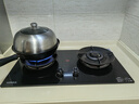 康佳（KONKA）燃气灶煤气灶双灶家用 5.2kW天然气70%热效铝炉头台嵌两用 可调底盘内铜火盖 JZT-KEF78（天然气） 实拍图