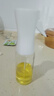 【京东物流配送】喷油壶厨房家用空气炸锅油瓶加厚食用油喷壶神器 玻璃款 白色(一只) 300ml 【加厚玻璃】 实拍图