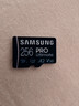 三星（SAMSUNG）256GB TF(MicroSD)存储卡 超高速PRO深蓝卡 4K超高清 适用游戏机无人机 读速200MB/s写速130MB/s 实拍图