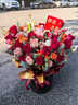 冉子花坊鲜花速递同城配送向日葵混搭抱抱桶玫瑰送女友爱人生日礼物真鲜花 健康幸福 实拍图