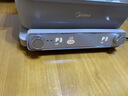 美的（Midea）电火锅钛陶0氟多功能锅不锈钢蒸锅鸳鸯火锅专用锅超薄速沸多功能一体电锅煎烤料理锅DLS332266S 实拍图