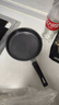 【煎炸神器】家用不粘锅迷你小煎锅平底锅煎蛋煎饼锅户外锅具 麦饭石 18cm 实拍图