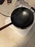 京东京造炒锅 炒菜燃气灶可用爆炒无涂层防粘 锤纹精铁炒锅 34cm 实拍图